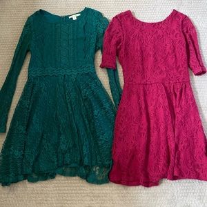 Set of Holiday Dresses